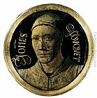 Jean Fouquet Self-Portrait painting
